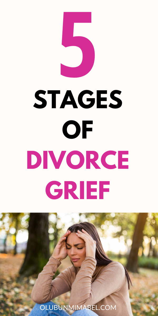 stages of divorce grief