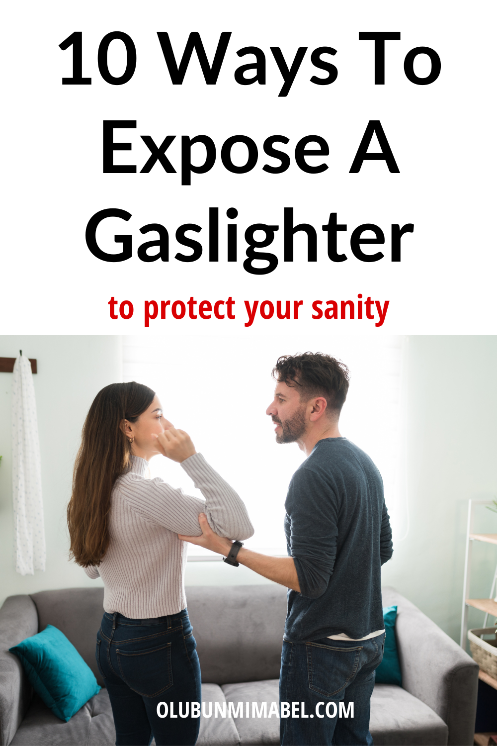 How to Expose a Gaslighter 