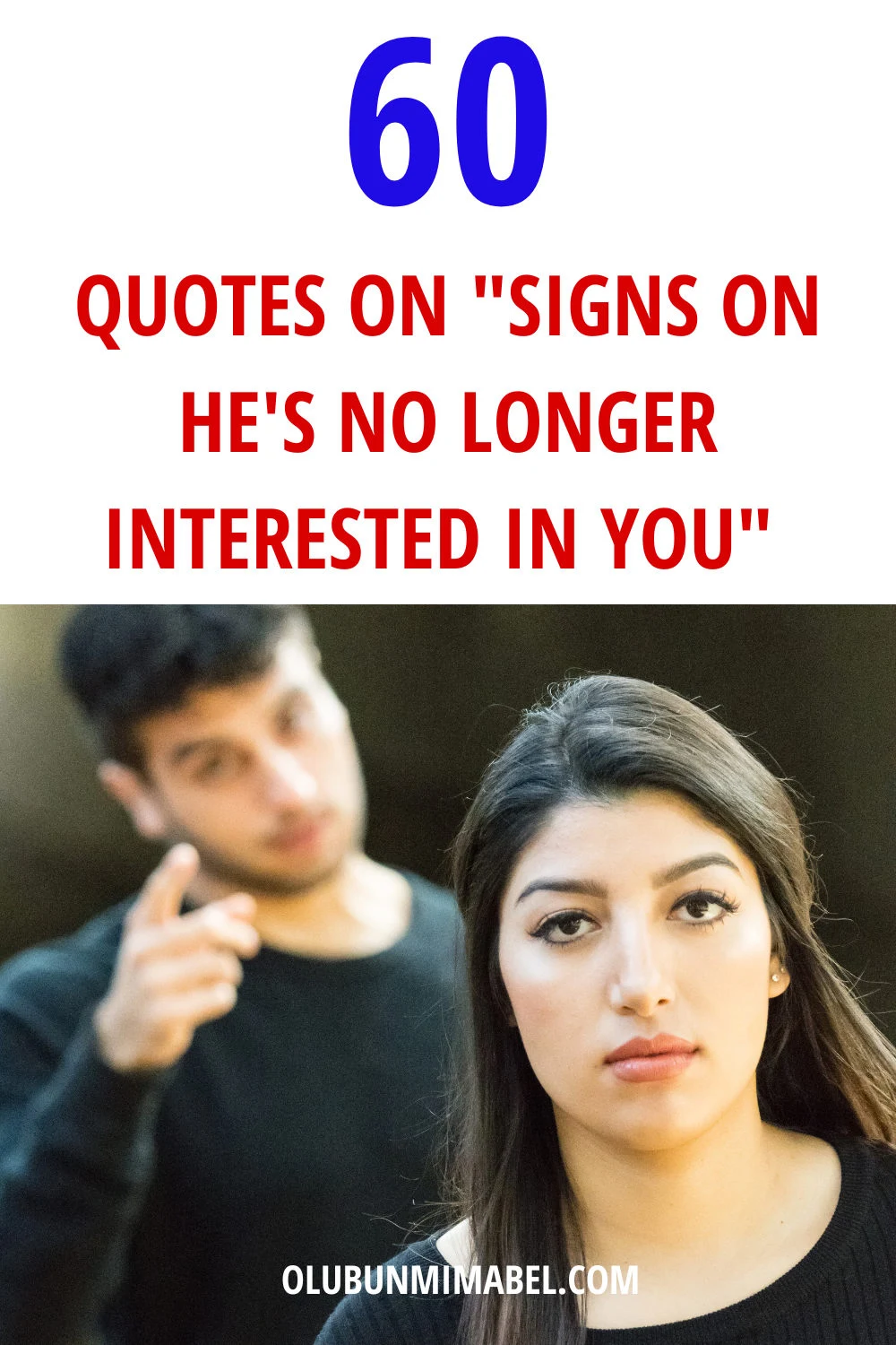 Signs He is No Longer Interested in You Quotes