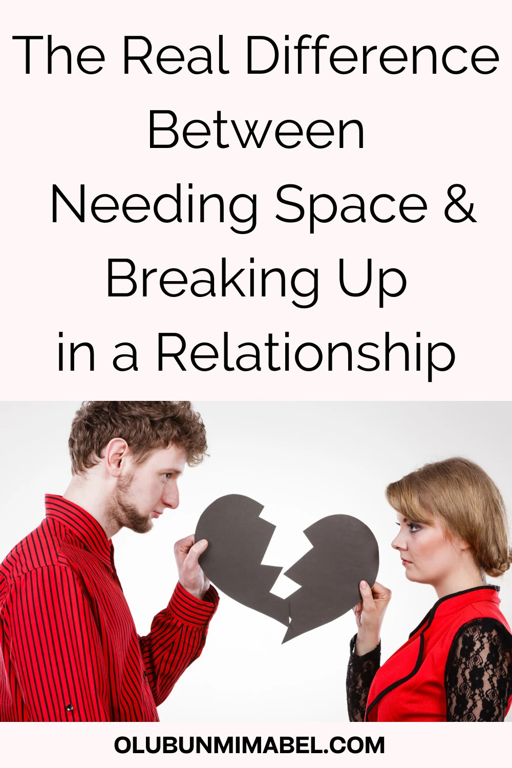 difference between Needing Space And Breaking up in a Relationship