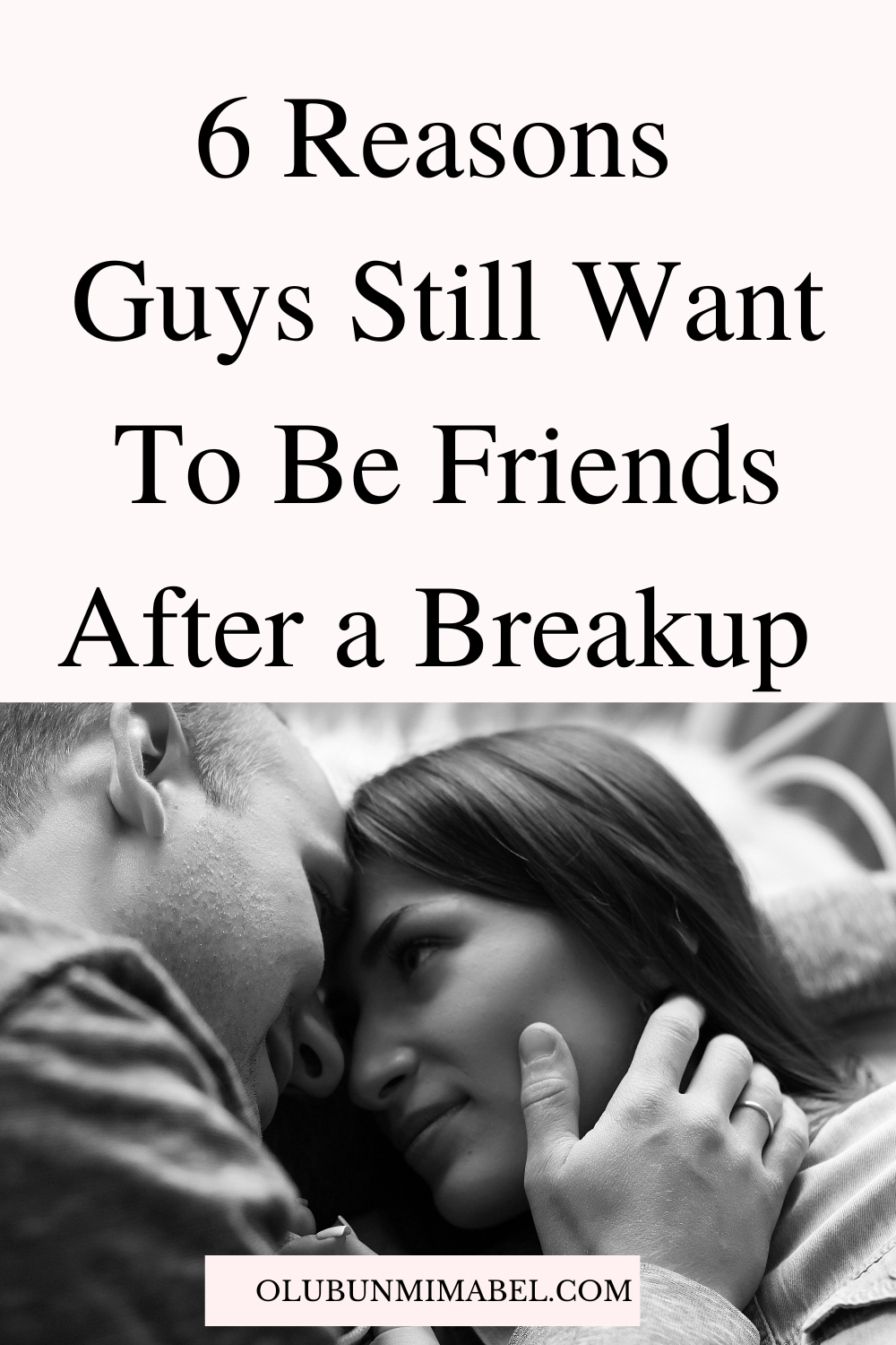 Do Guys Really Want To Be Friends After A Breakup?