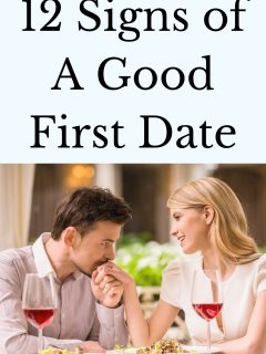 signs of a good first date