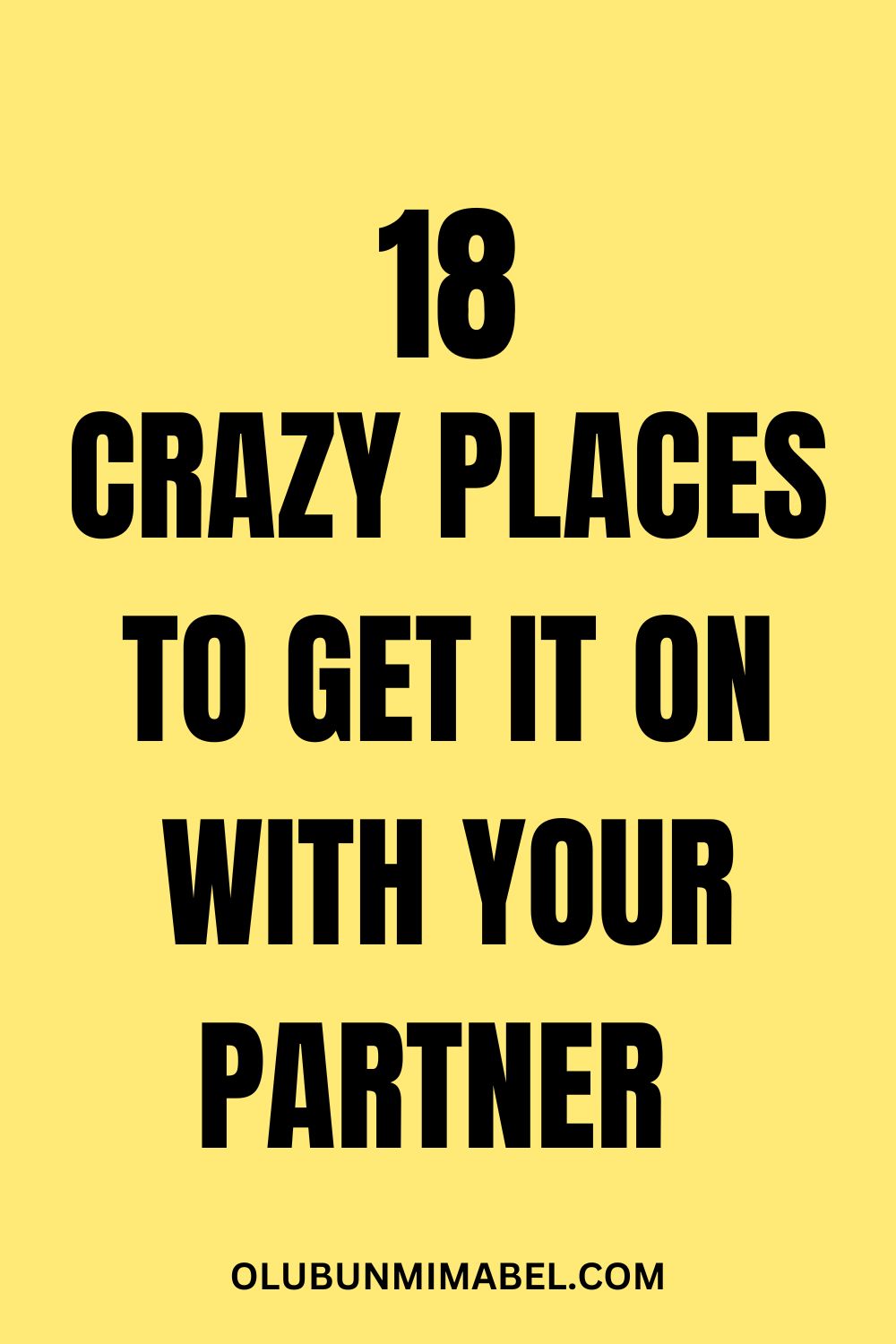 Spice Up Your Love Life with These 18 Crazy Places To Have Sex - Olubunmi  Mabel | Crossmap Blogs