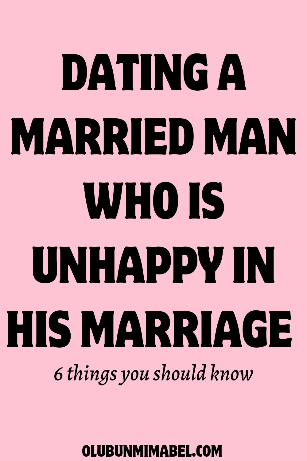 Dating a Married Man Who is Unhappy in His Marriage 6 Things You ... picture pic