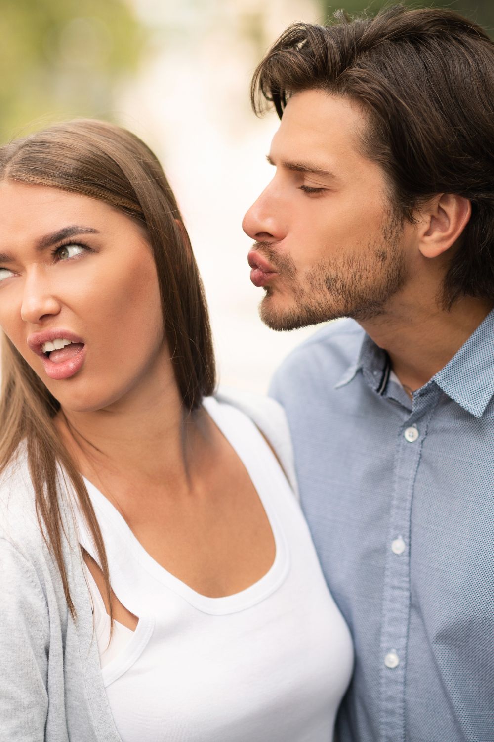 Why do married couples stop kissing?