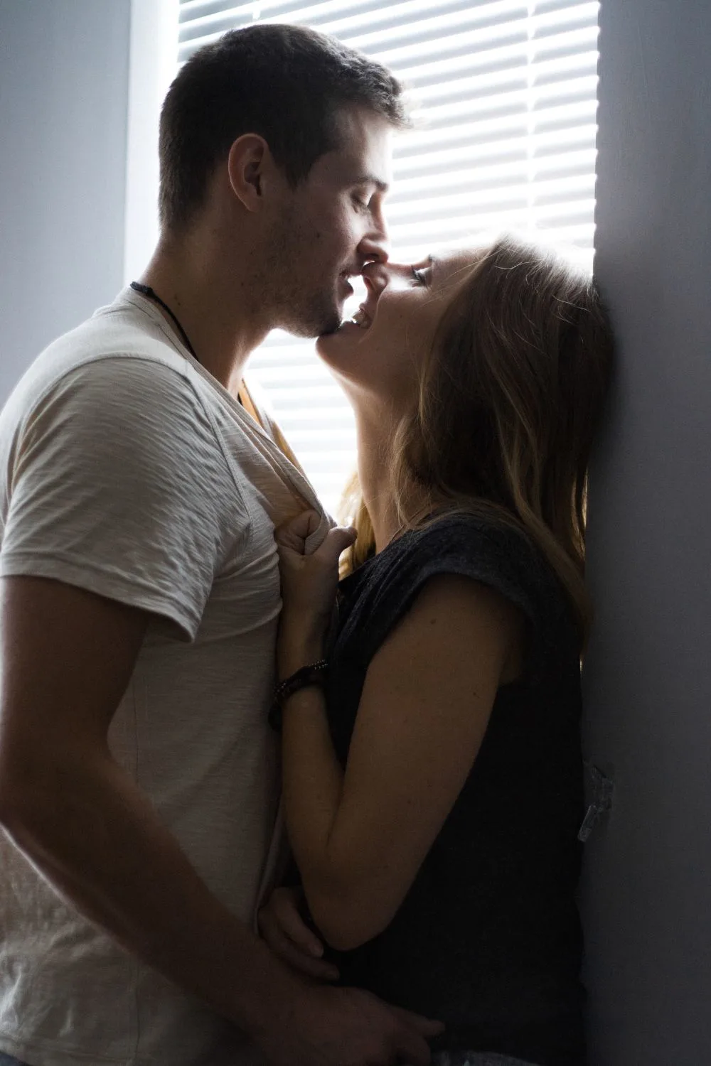 What happens when married couples stop kissing