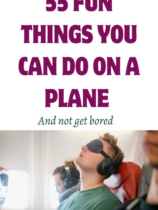 A List of 55 Really Fun Things To Do on a Plane