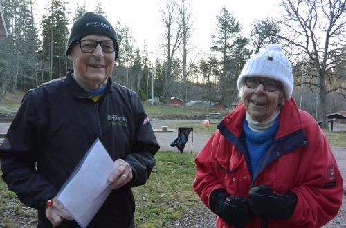 Två riktiga veteraner som båda passerat de 90-åren