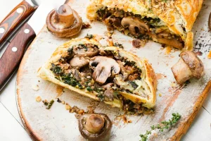 Tourte aux champignons recette