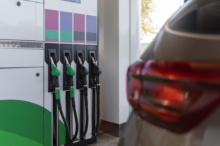 view-car-gas-station