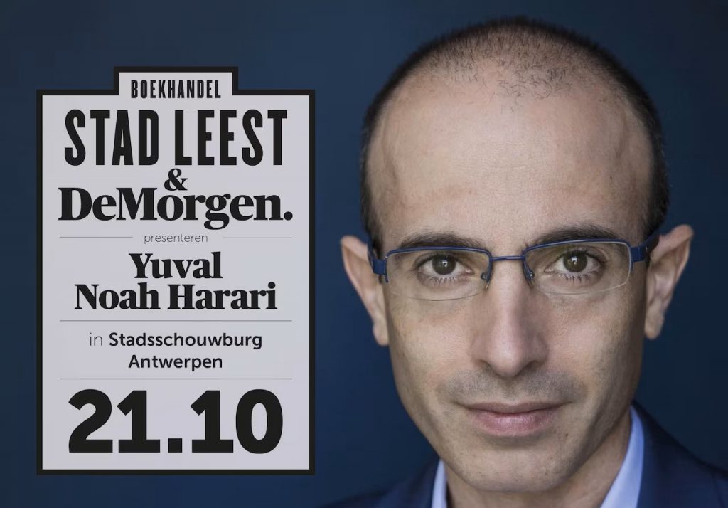 Yuval Noah Harari.Beeld Emily Berl