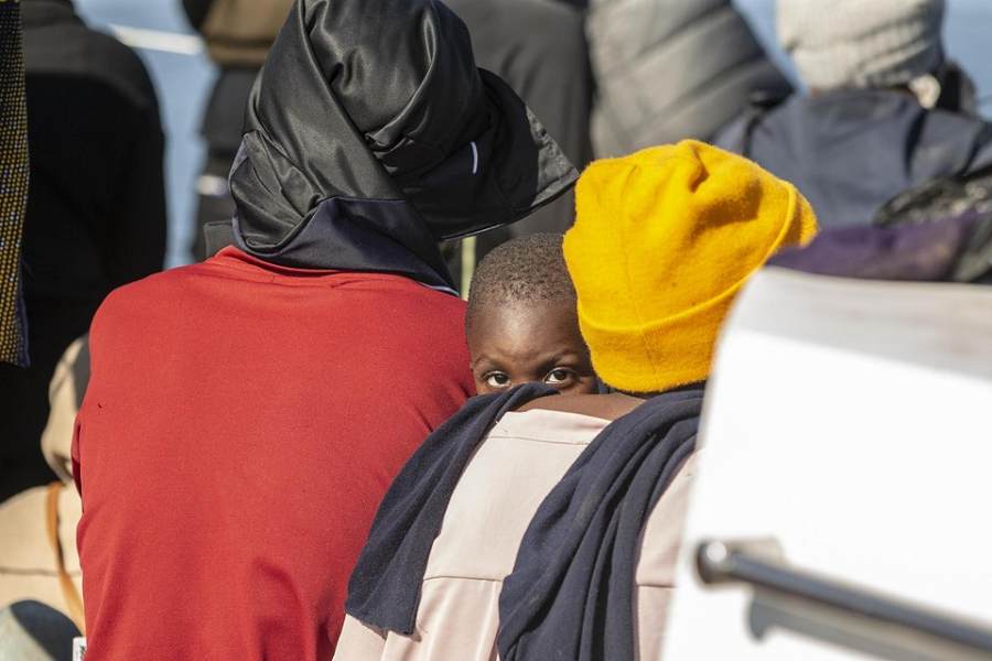 Afrikaanse migranten worden tegengehouden in Tunesië. — © getty