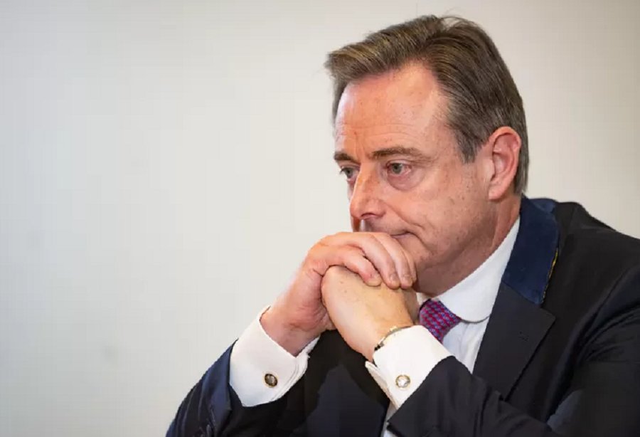 N-VA-voorzitter en Antwerps burgemeester Bart De Wever. © Joel Hoylaerts / Photonews