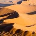 Rode zandduinen vanuit de lucht