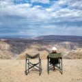 Koffiestop bij Fish River Canyon