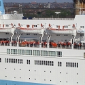 De boot Newcastle-IJmuiden