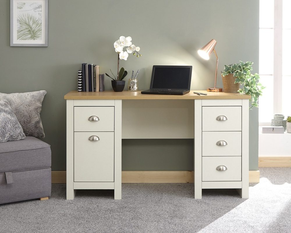 Lancaster Cream Study Desk One Stop Furniture Online