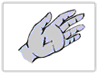 a hand