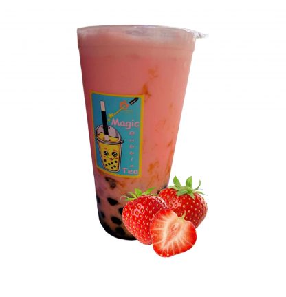 Magic Bubble Tea Online Shop Milk Tea Aardbei