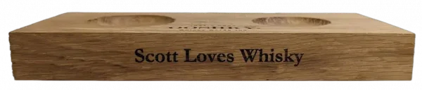 Wooden Plinth - Custom Text on Front