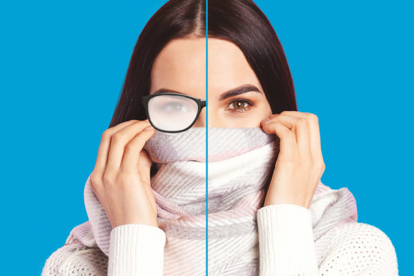 ¿Tus gafas se empañan con el uso de la mascarilla?