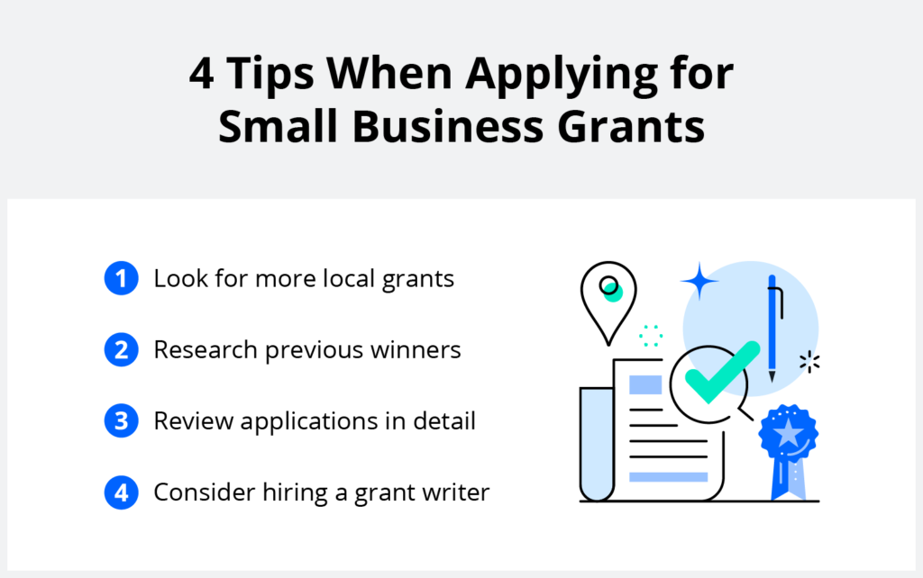 tips for Government Small Business Grants