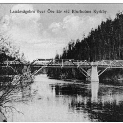 Landsvägsbron över Öre älv vid Bjurholms kyrkby
Ägare: Margareta Dahlgren
