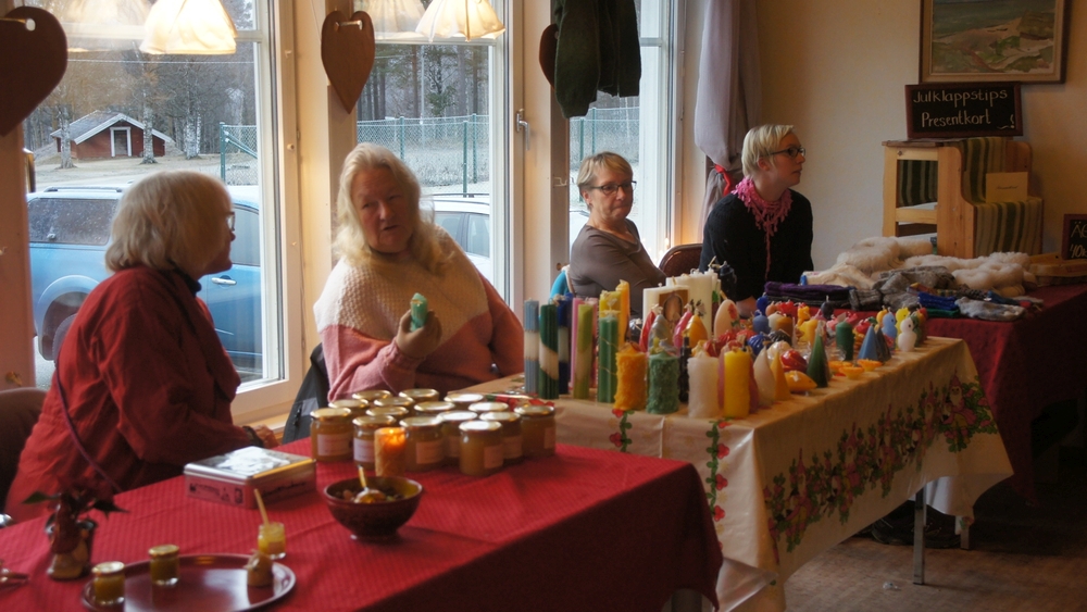 Julbasar på Pärlan
