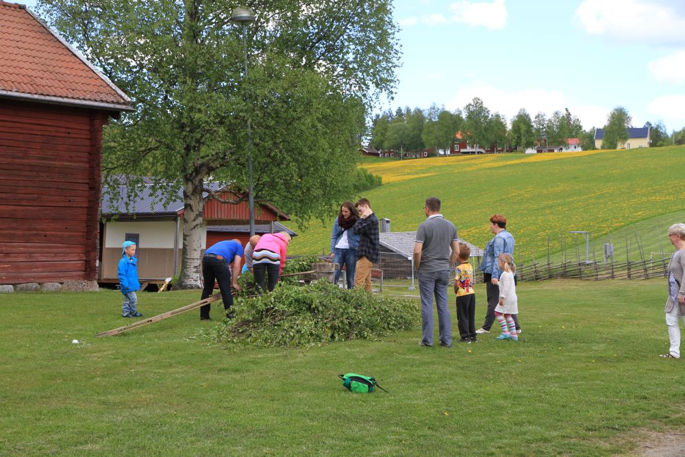 Några bilder från midsommaraftonen