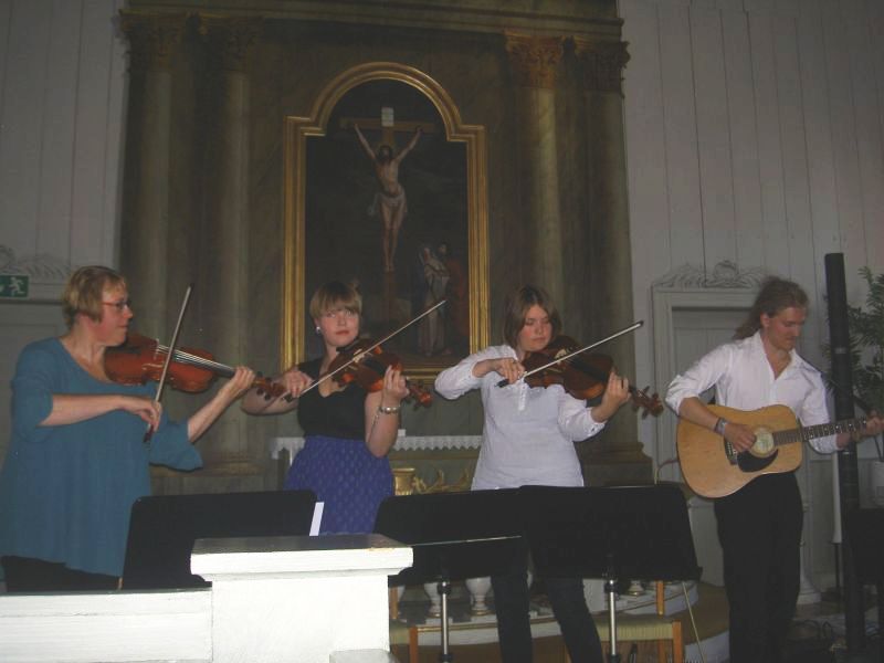 Sång och spel i Örträsk kyrka