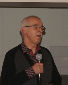 Rolf Eriksson, Lycksele, presenterade projektet	