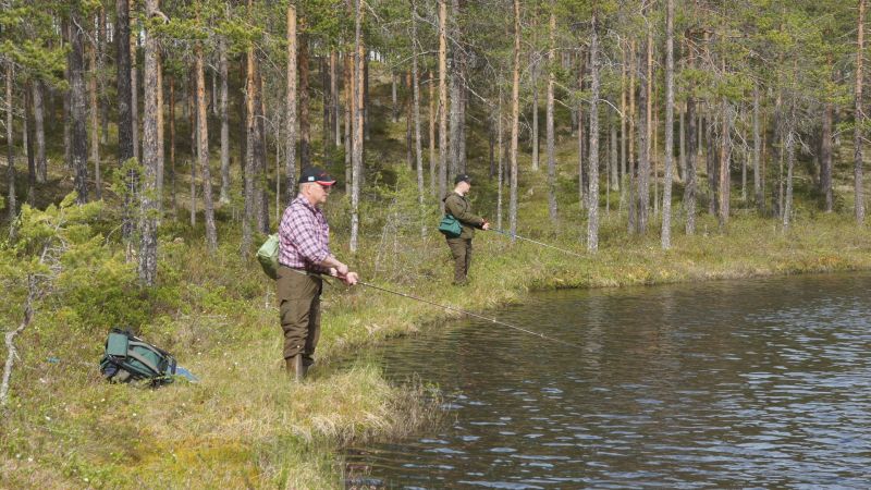 Fiskepremiär i Vargåhedtjärn