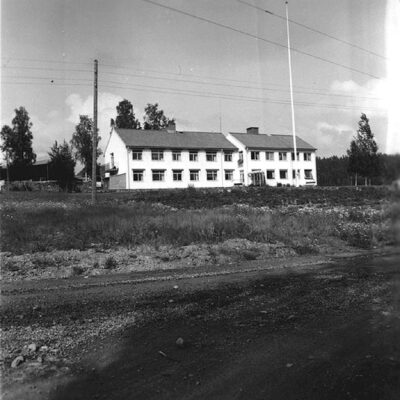 December 2019. Bild av Öregården innan tillbyggnaden av Pärlan. Bilden finns på Västerbottens museum