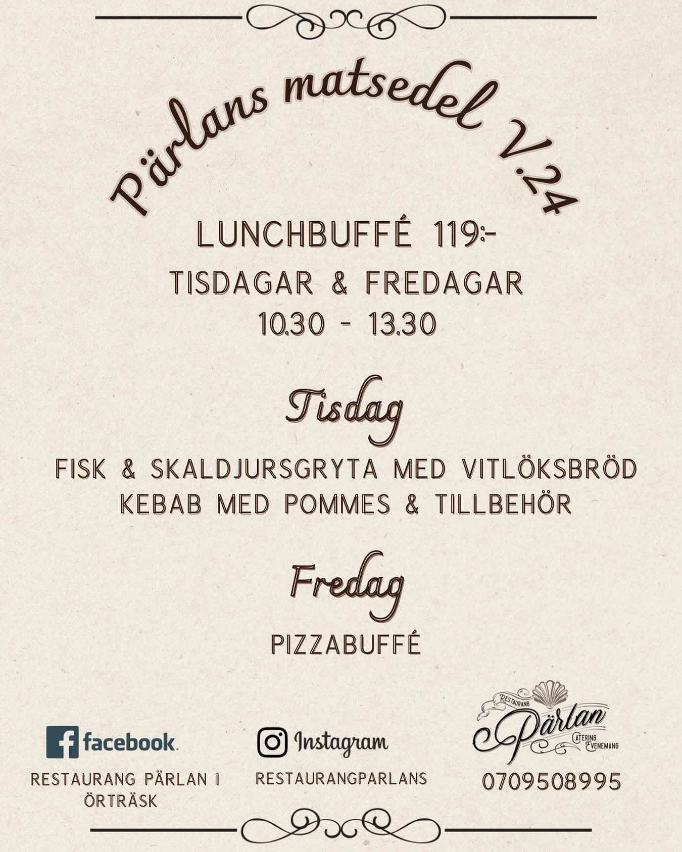 Pärlans matsedel V.24