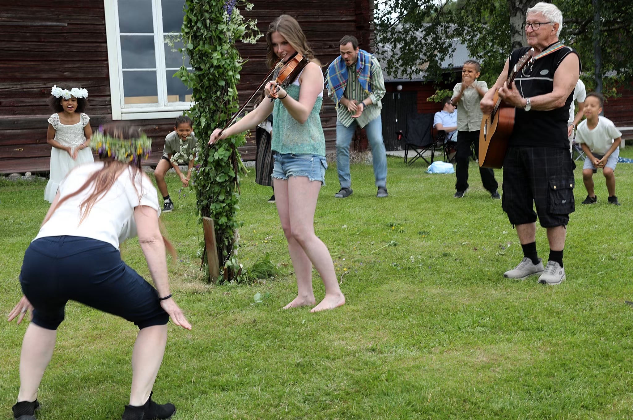 Midsommarafton i Örträsk