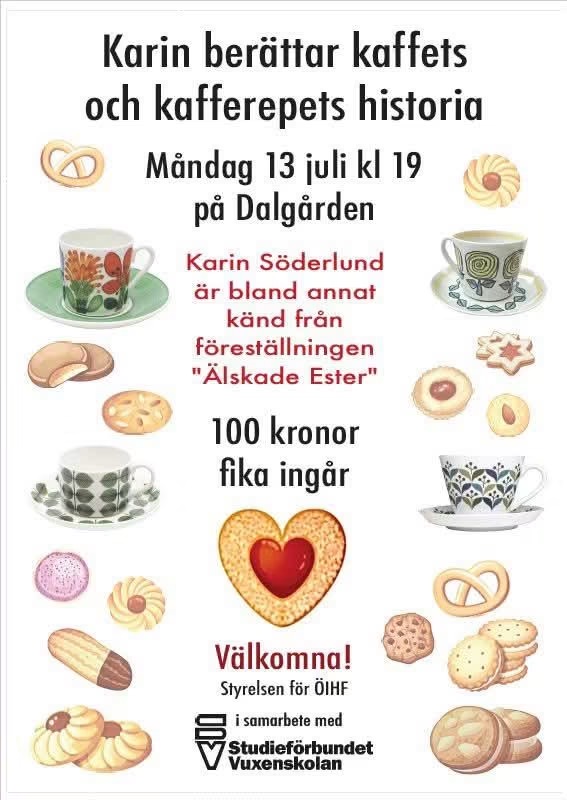 Karin berättar om kaffet och kafferepets historia
