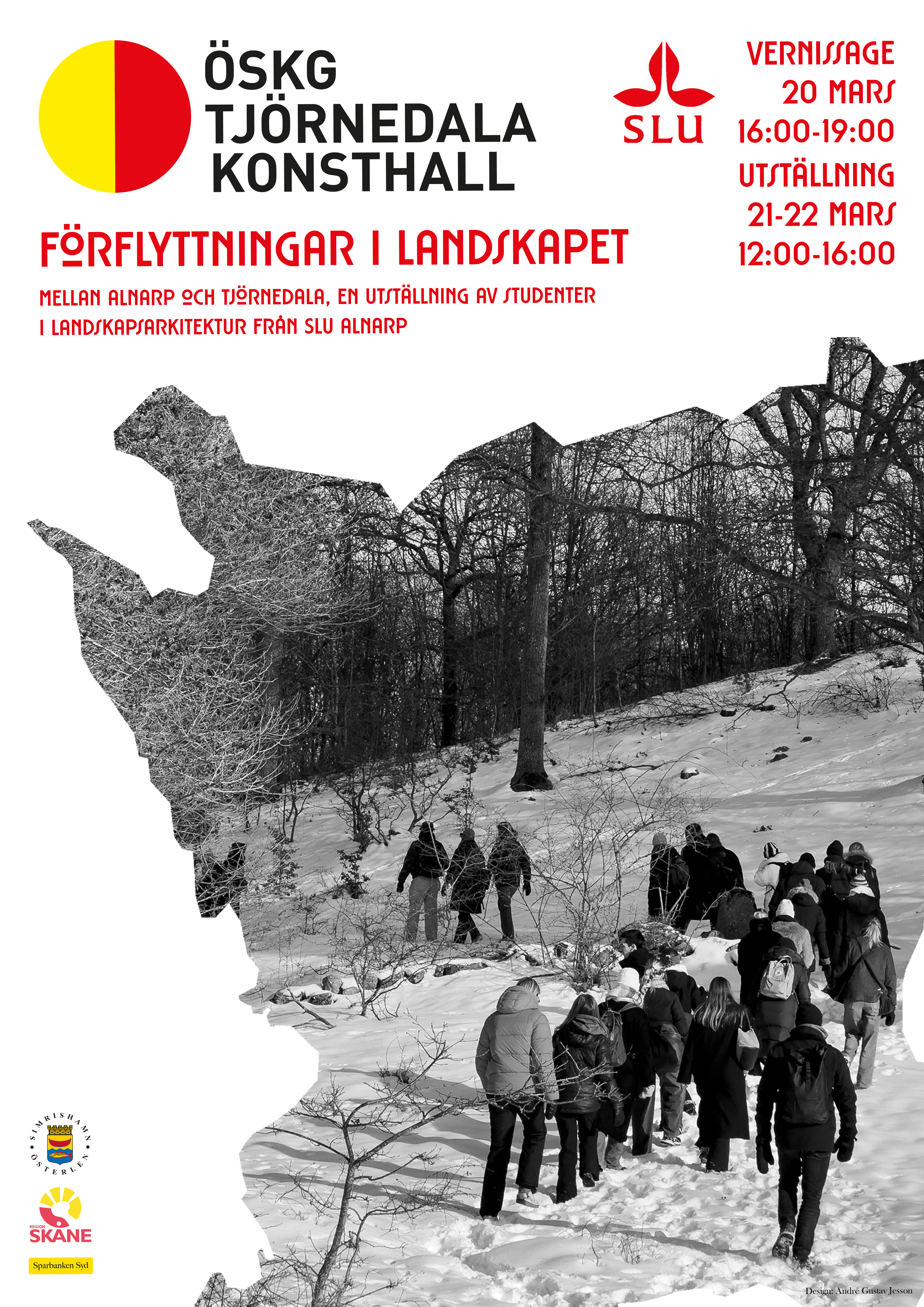 Förflyttningar i landskapet från Alnarp till Tjörnedala 