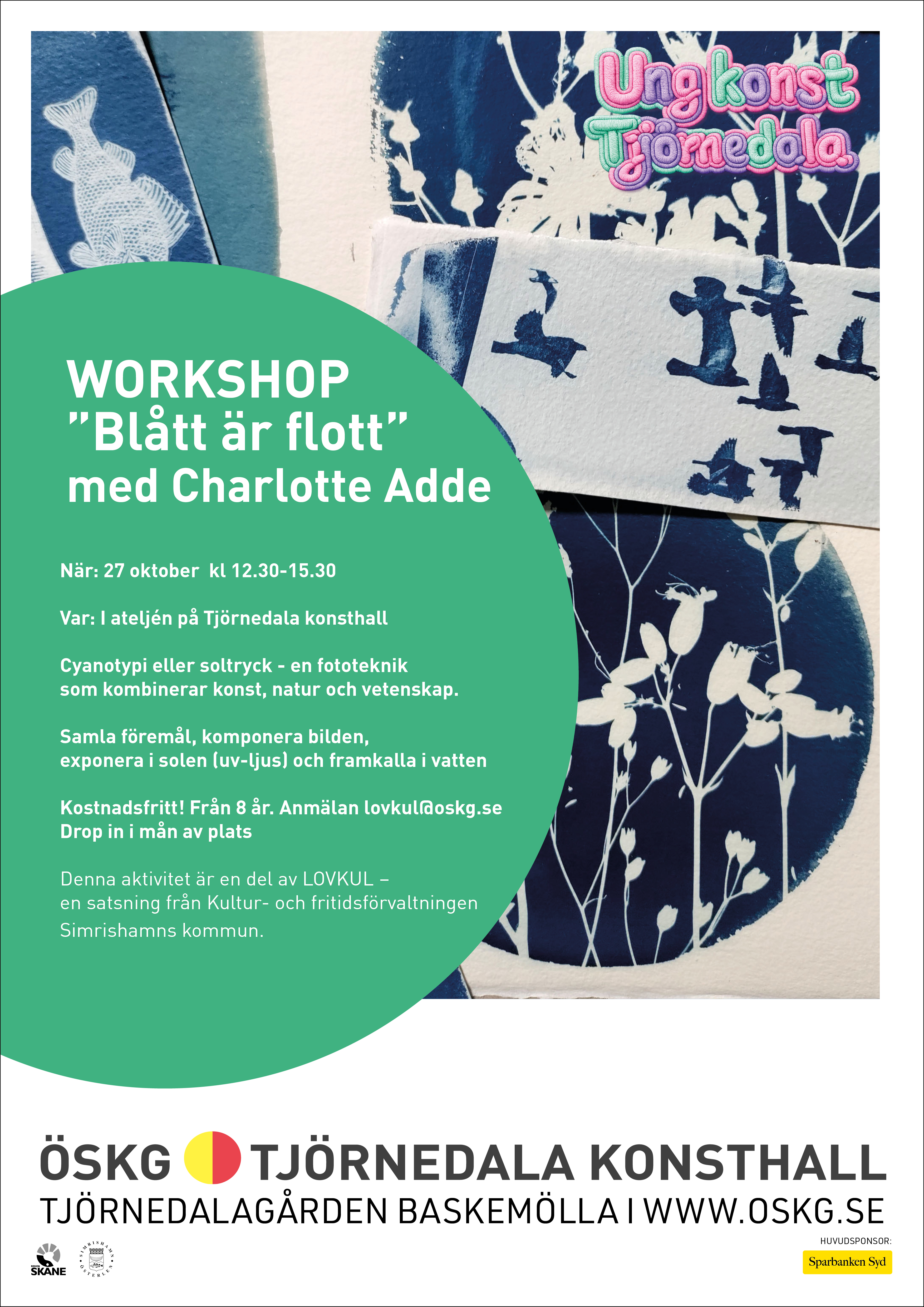 Cyanotypi- Höstlovsworkshop