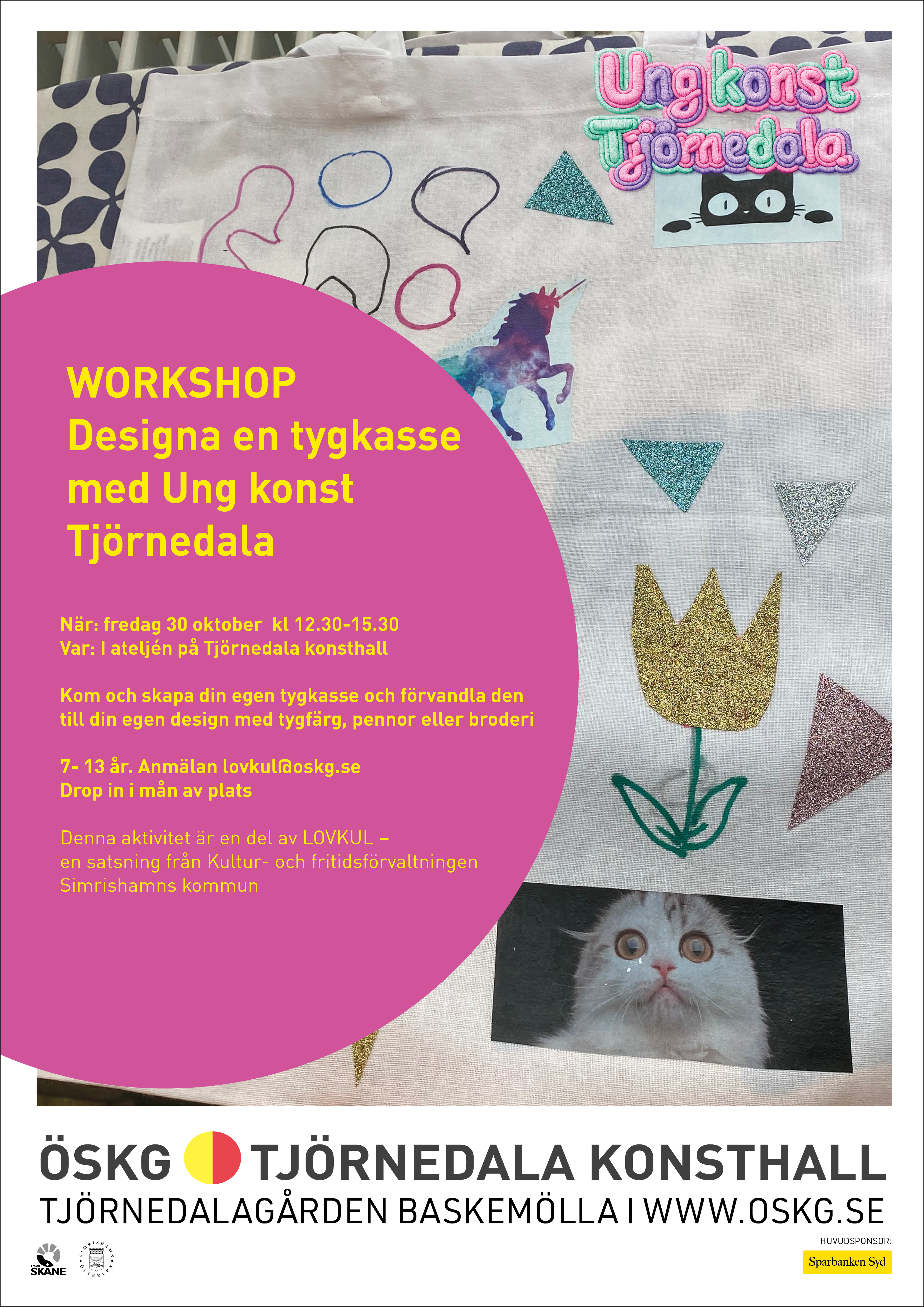 Designa en tygkasse- Höstlovsworkshop