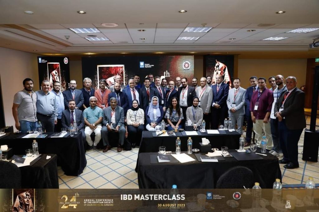 Masterclass IBD surgery in Cairo. A collaboration of ECCO with ESCRS