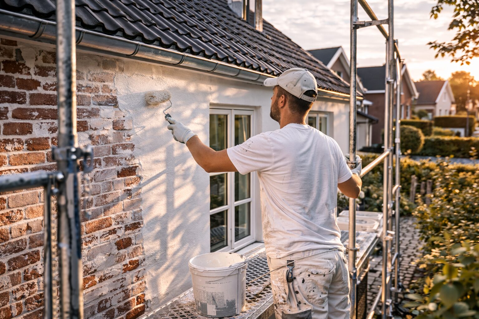Facademaling eller facaderenovering? Sådan vælger du rigtigt 1 Facademaling