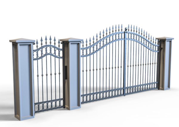 Wrought Iron Gate PR-001019005