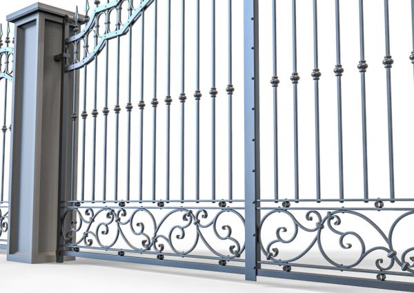 Wrought Iron Gate PR-001019011