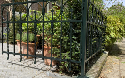 Classic fencing in Amsterdam