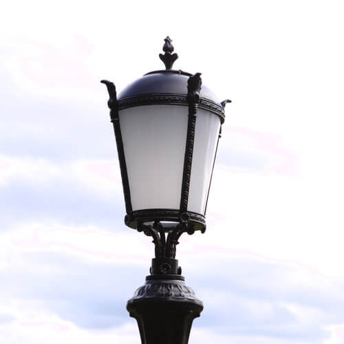 Lamppost, street lamp “Giant”; 1 lanterns H320