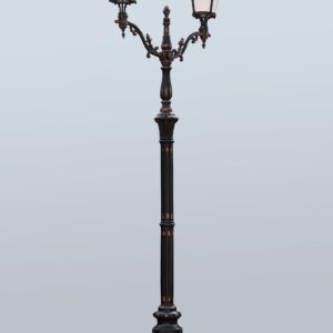 Lamppost, street lamp “Giant”; 2 or 3 lanterns H530
