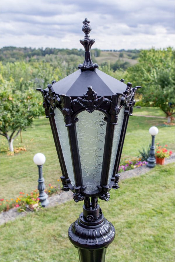 Lamppost, street lamp “Little Orchid”; 1 lantern H240 – H275