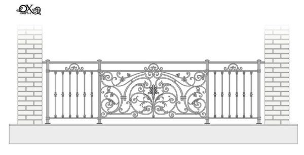 Balcony fence 'Lely'