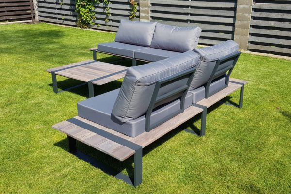 Modern Garden Furniture Ox Iron Art Side Top View