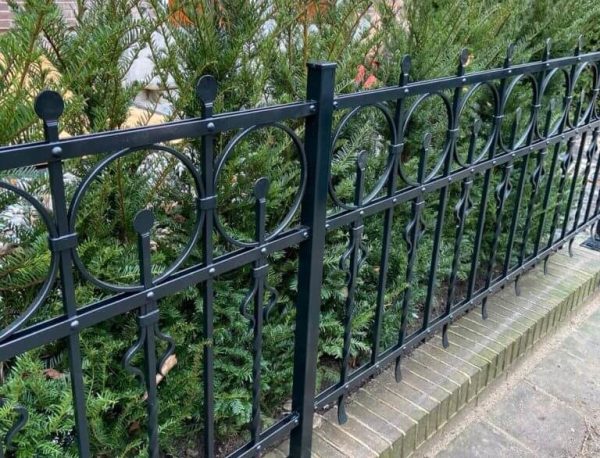 Wrought iron gate 'Old Amsterdam'